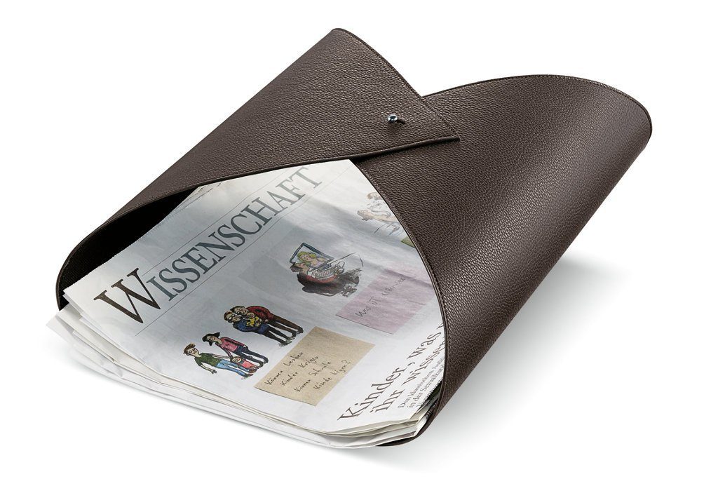 PHILIPPI Zeitungsständer Zeitungshalter AMPLESSO, PU Textil