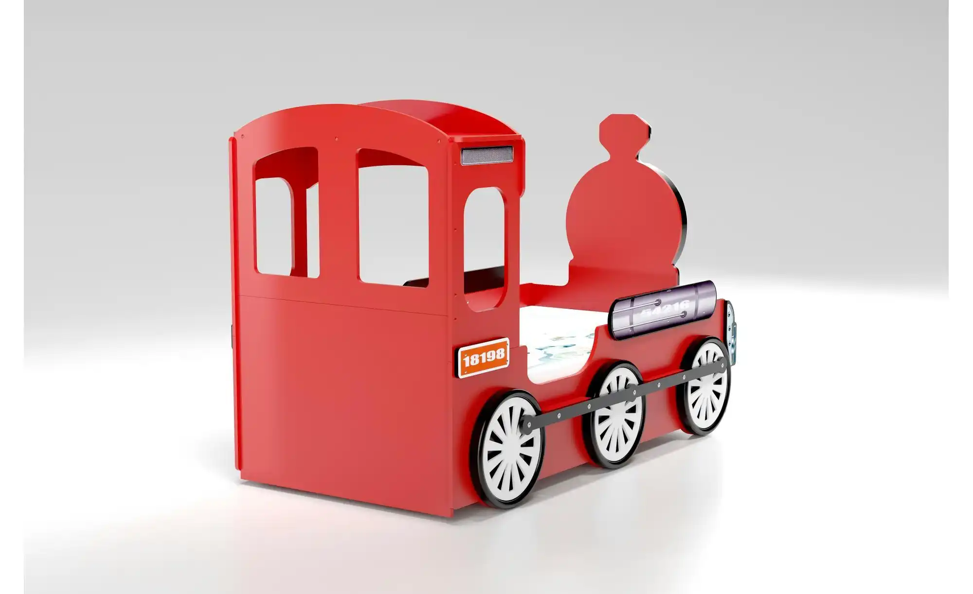 Autobett Lokomotive