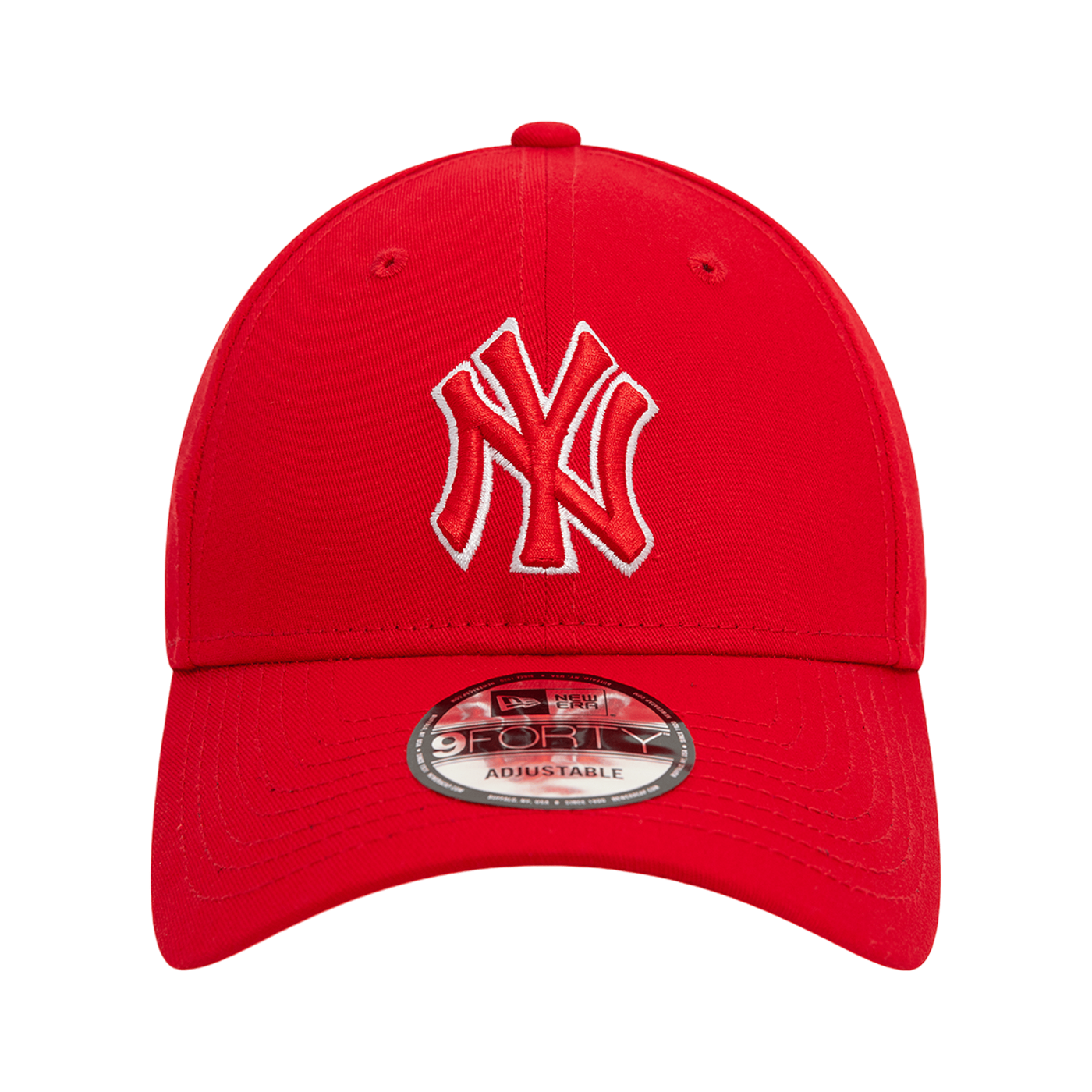 New Era MLB New York Yankees Team Outline 9Forty Cap Rot