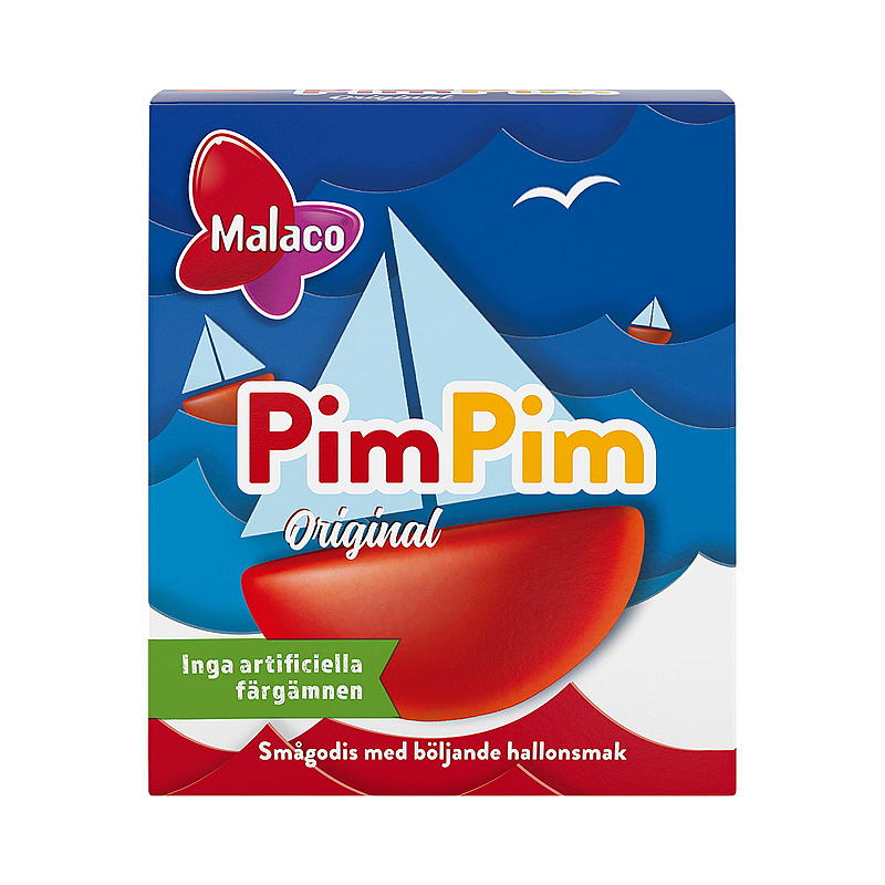 Cloetta Pim-pim pastill 20 g Malaco