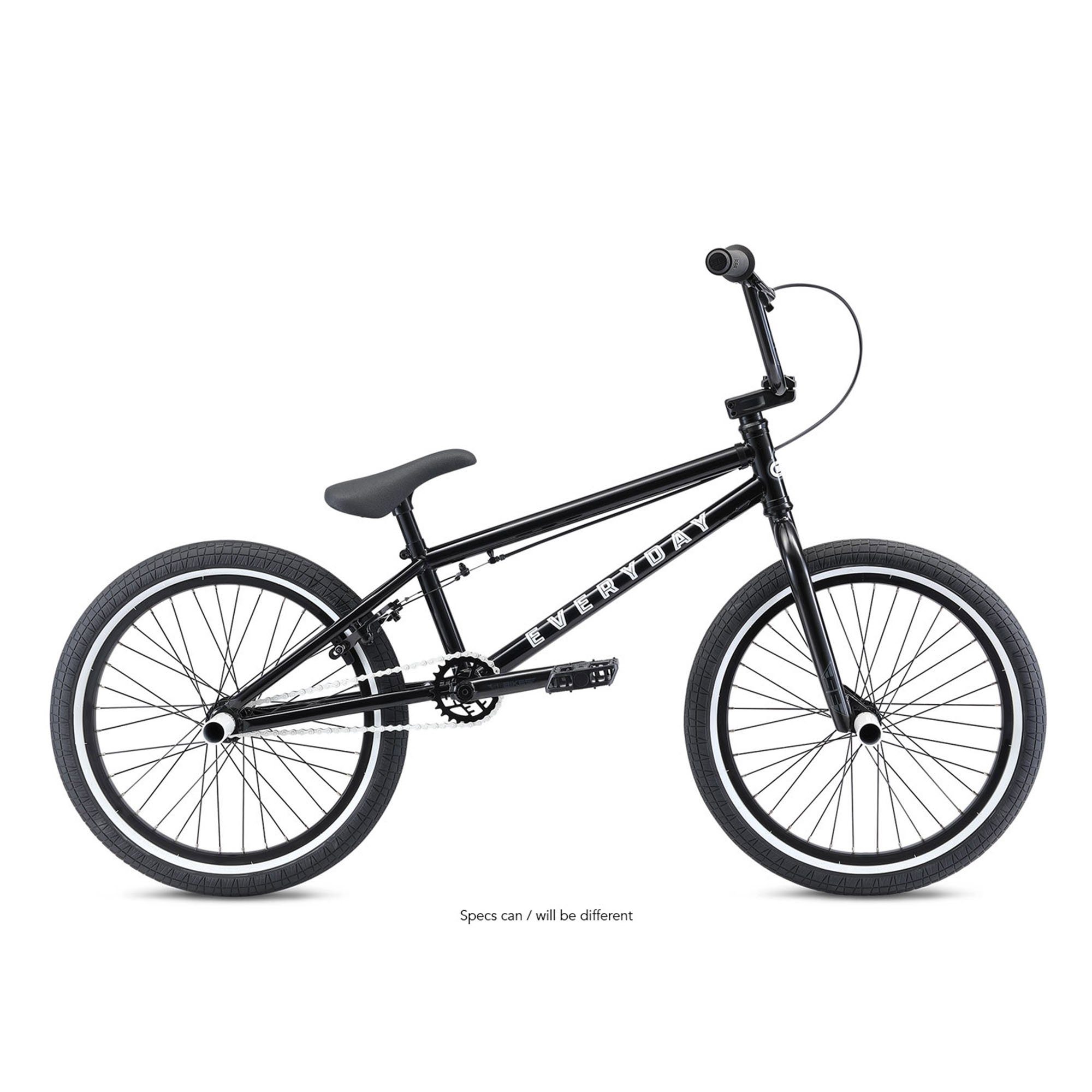 SE Bikes BMX-Rad Everyday, 1 Gang, ohne Schaltung, BMX Fahrrad 20 Zoll 140 - 165 cm Größe Bike für Kinder Jugendliche