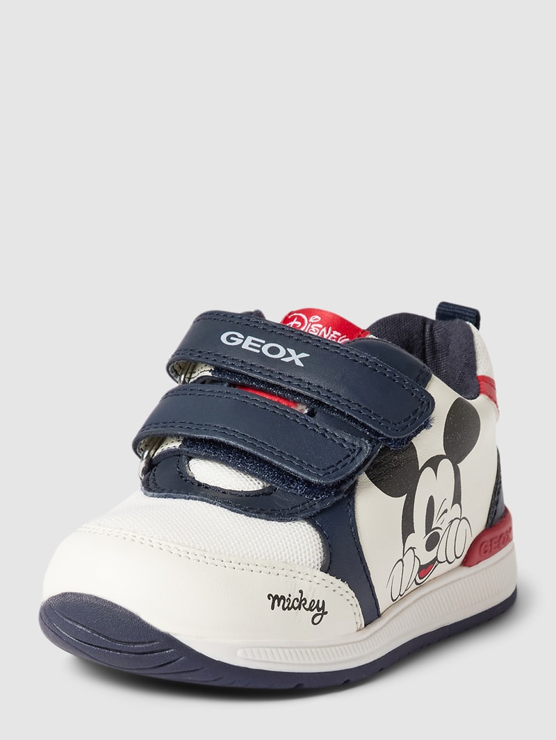 Sneaker mit DS®-Print in weiß