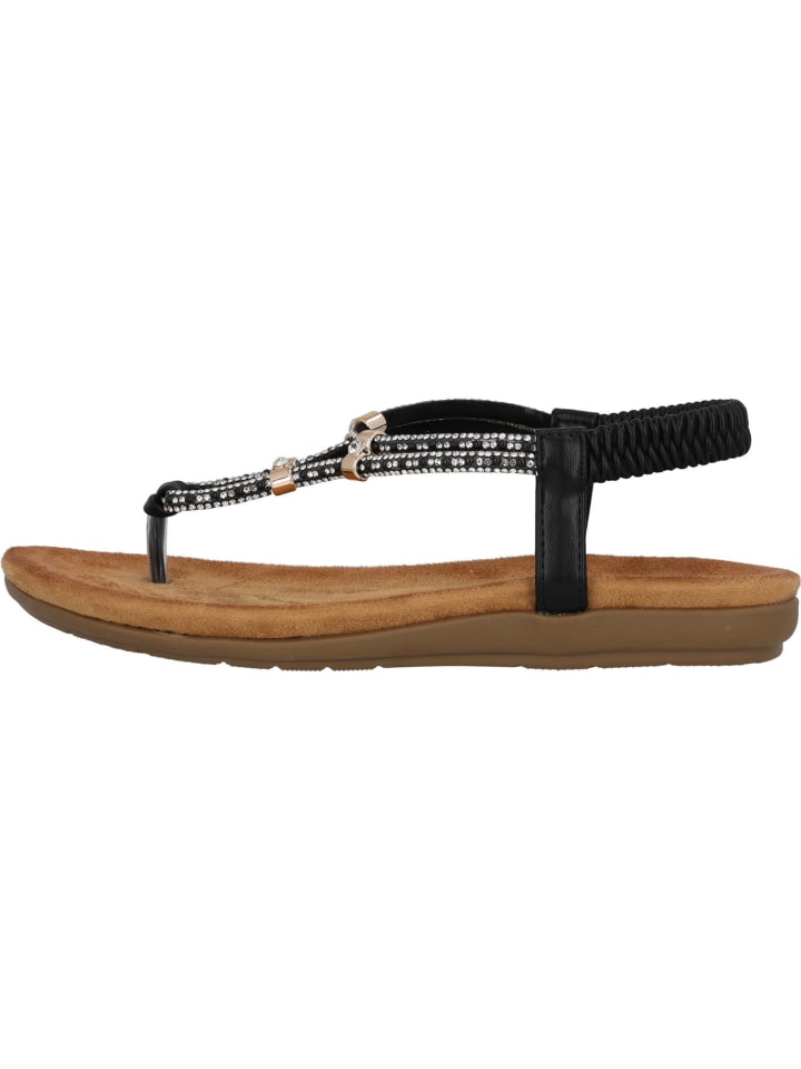 palado Komfort-Sandalen in Schwarz günstig kaufen