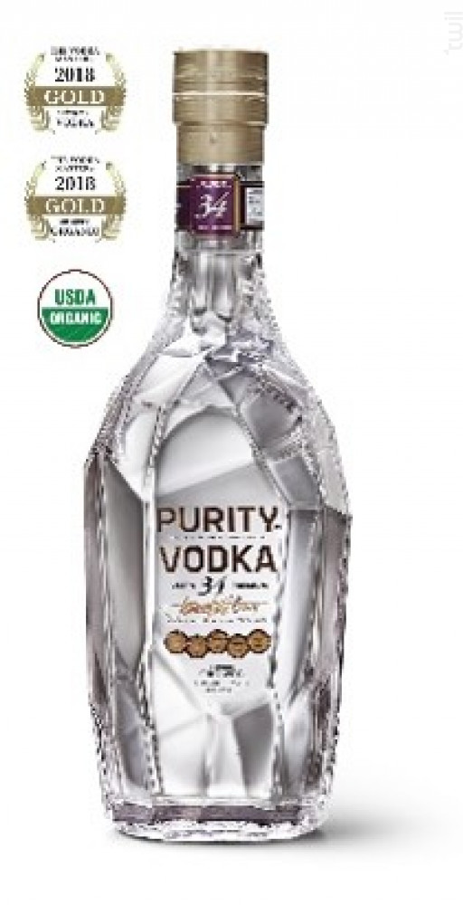 Ultra 34 Organic Premium Vodka Purity
