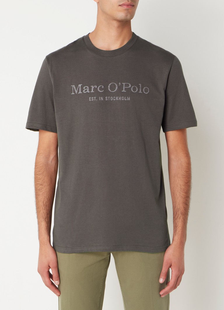 Marc O'Polo ekologiškos medvilnės marškinėliai su logotipu