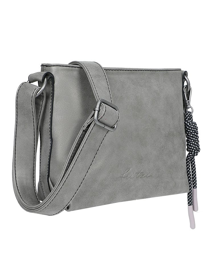 Fritzi aus Preußen Umhängetasche in Grau - (B)9 x (H)19 x (T)24 cm günstig kaufen onesize