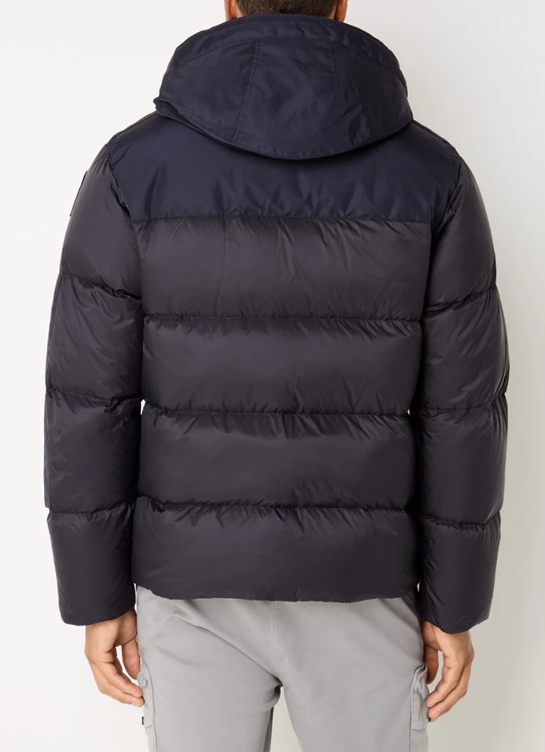 Jachetă matlasată din puf de gâscă Parajumpers Tyrik cu închidere cu fermoar.
