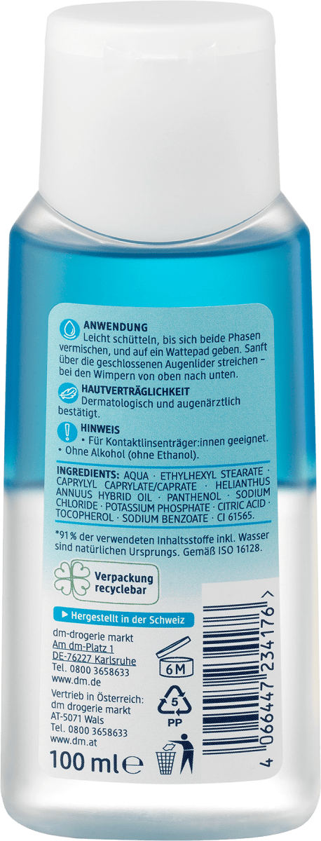 Augen Make-up Entferner 2-Phasen, 100 ml