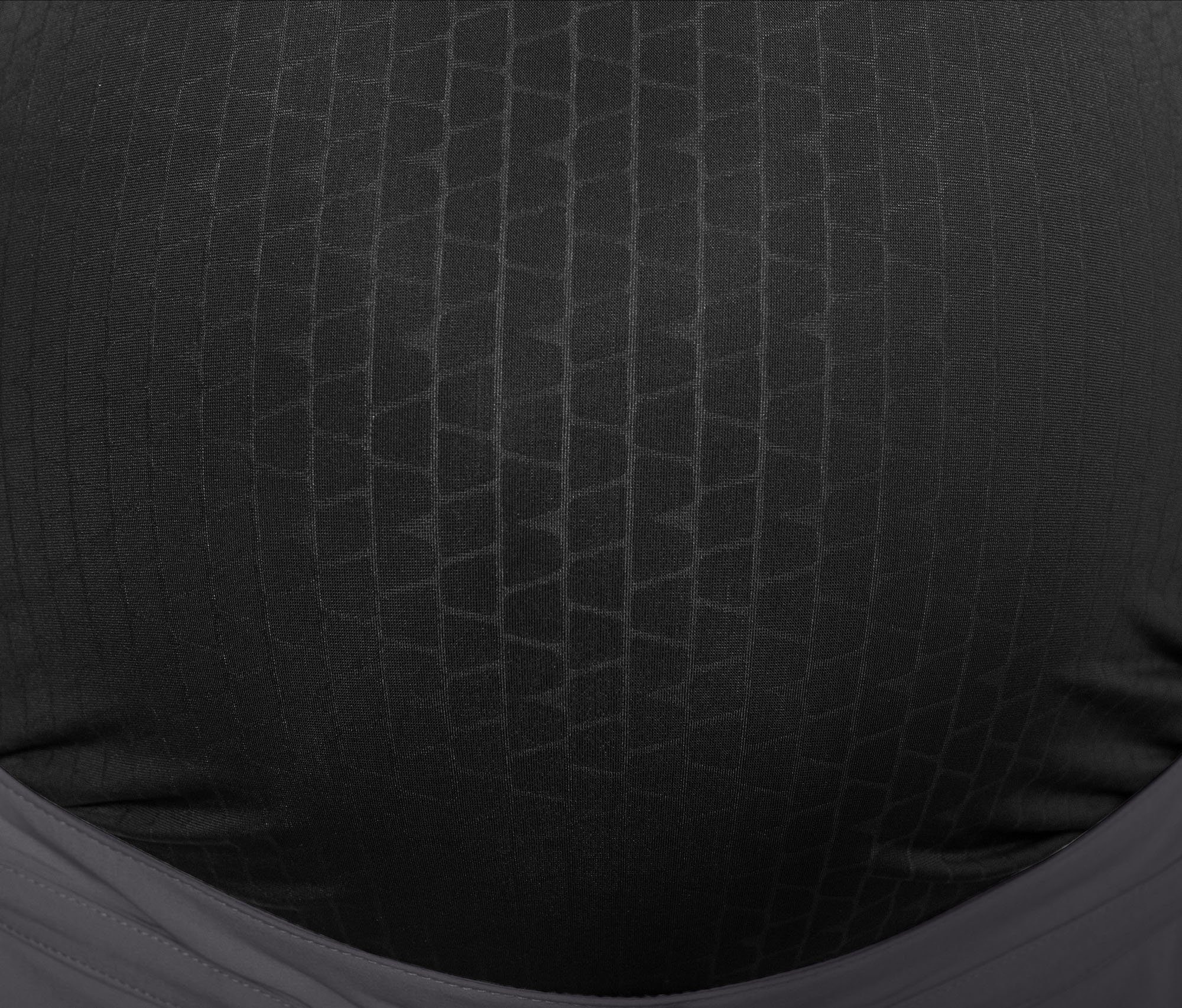 Bergson Outdoorhose SALLA Umstandshose Damen Schwangerschaftshose, elastischer Überbauchbund, recycelt, Normalgrößen, grau