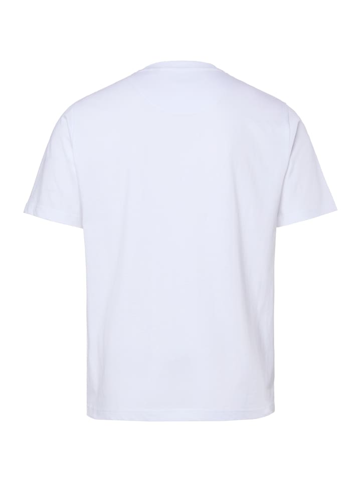Men Plus Kurzarm T-Shirt in schneeweiß günstig kaufen
