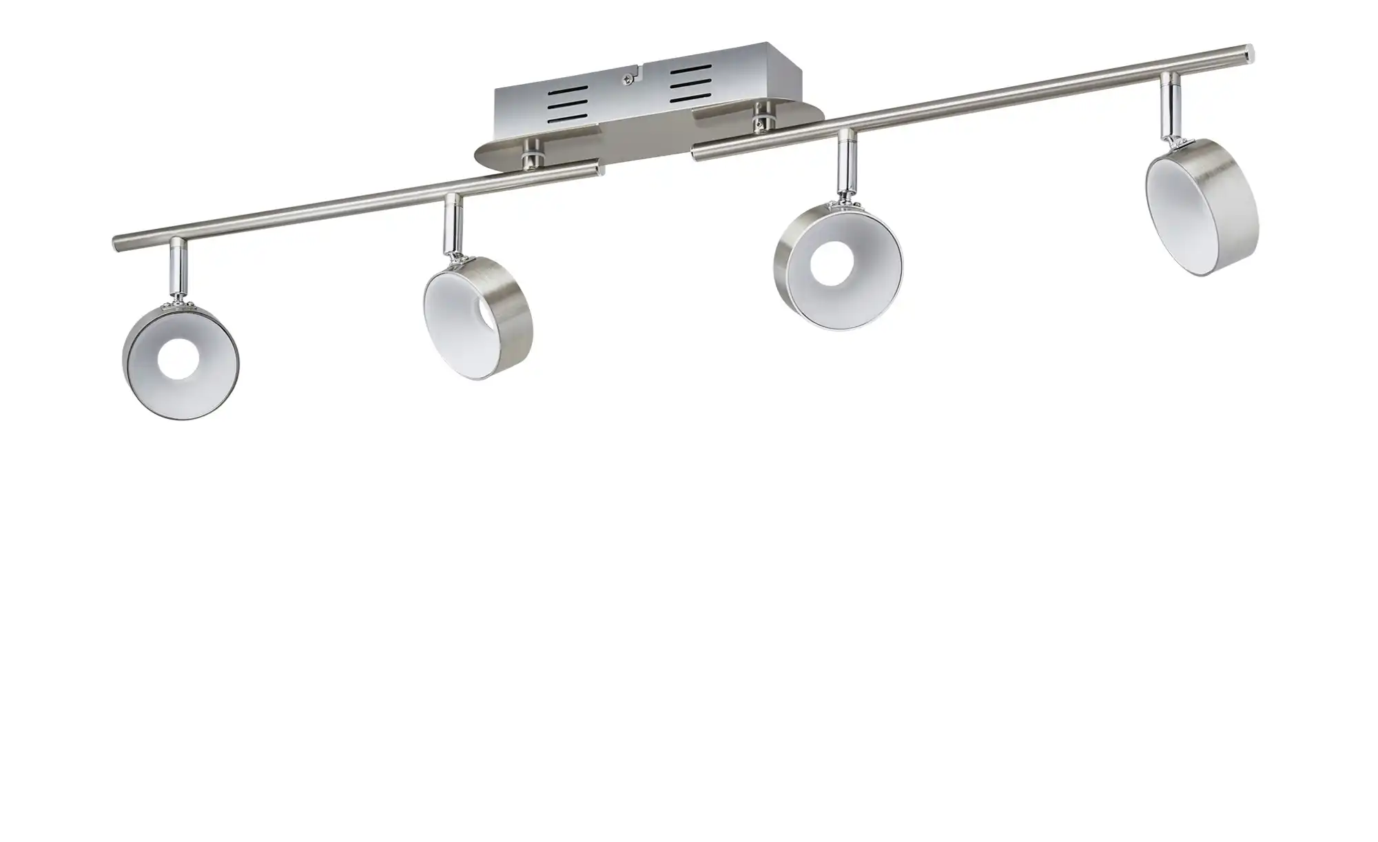 KHG LED-Spot, 4-flammig Nickel matt