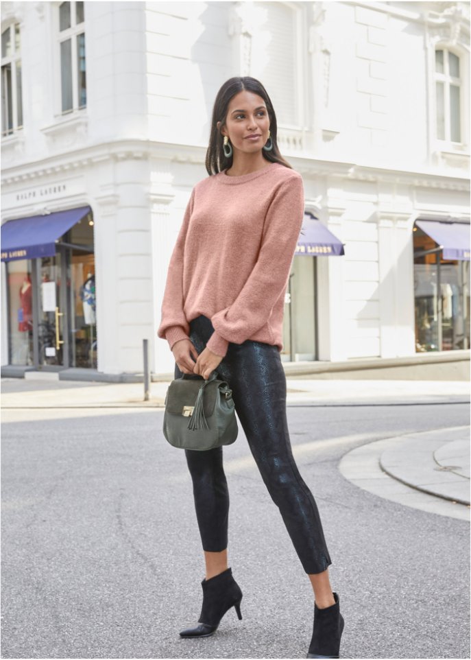 Pullover mit Ballonärmeln