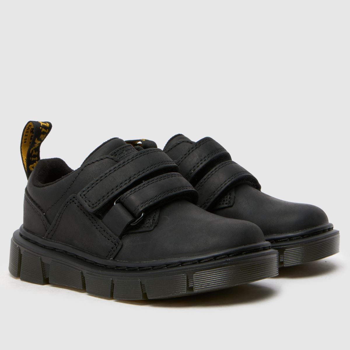 Dr. Martens fekete Raffe fiú kisgyermek cipő