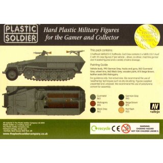 15mm WW2 German SdKfz 251 Ausf C Halftrack (5)