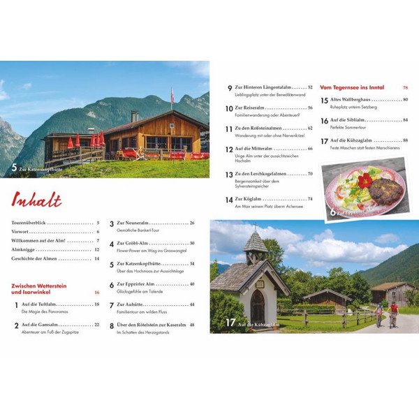 HÜTTEN-GEHEIMTIPPS BAYERISCHE HAUSBERGE - Wanderführer