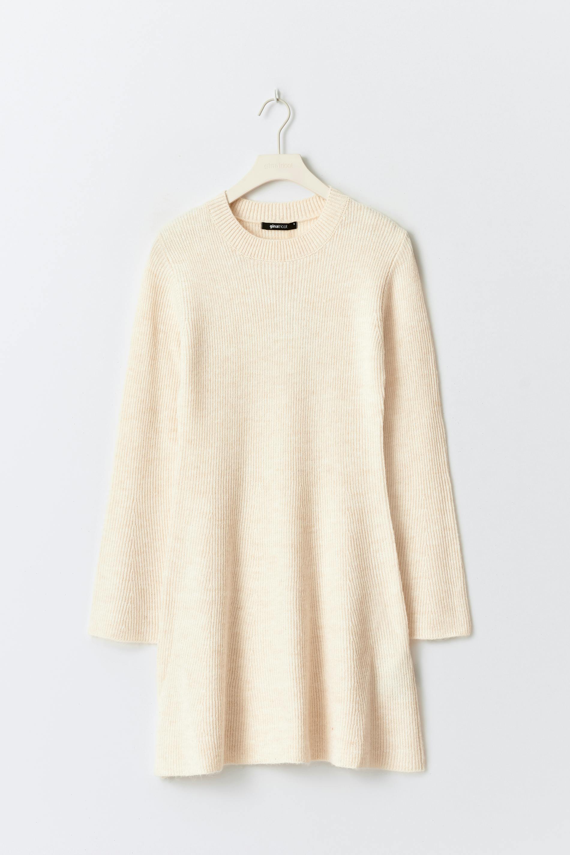 A-line knitted dress