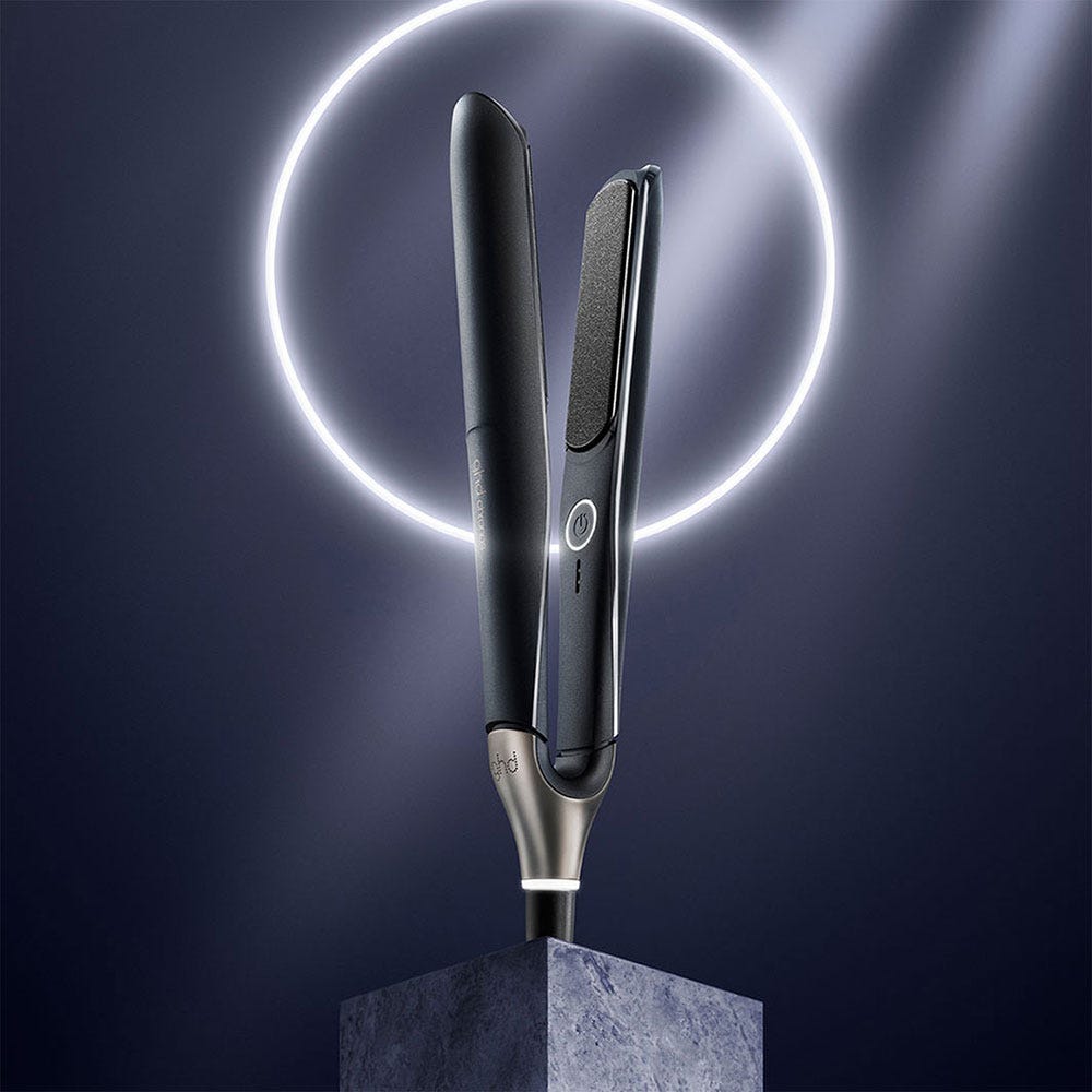 ghd chronos schwarz & bodyguard coloriertes Haar Hitzeschutz Pflegeduo
