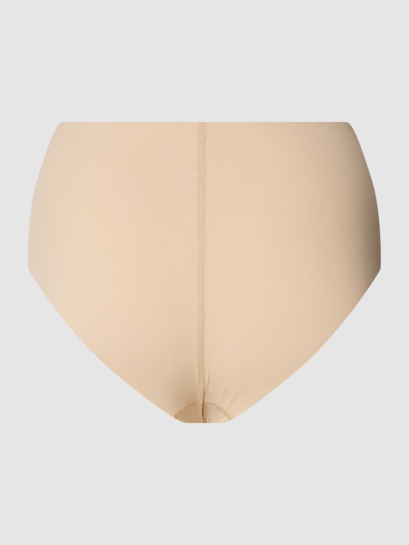 Slip mit Label-Detail in beige