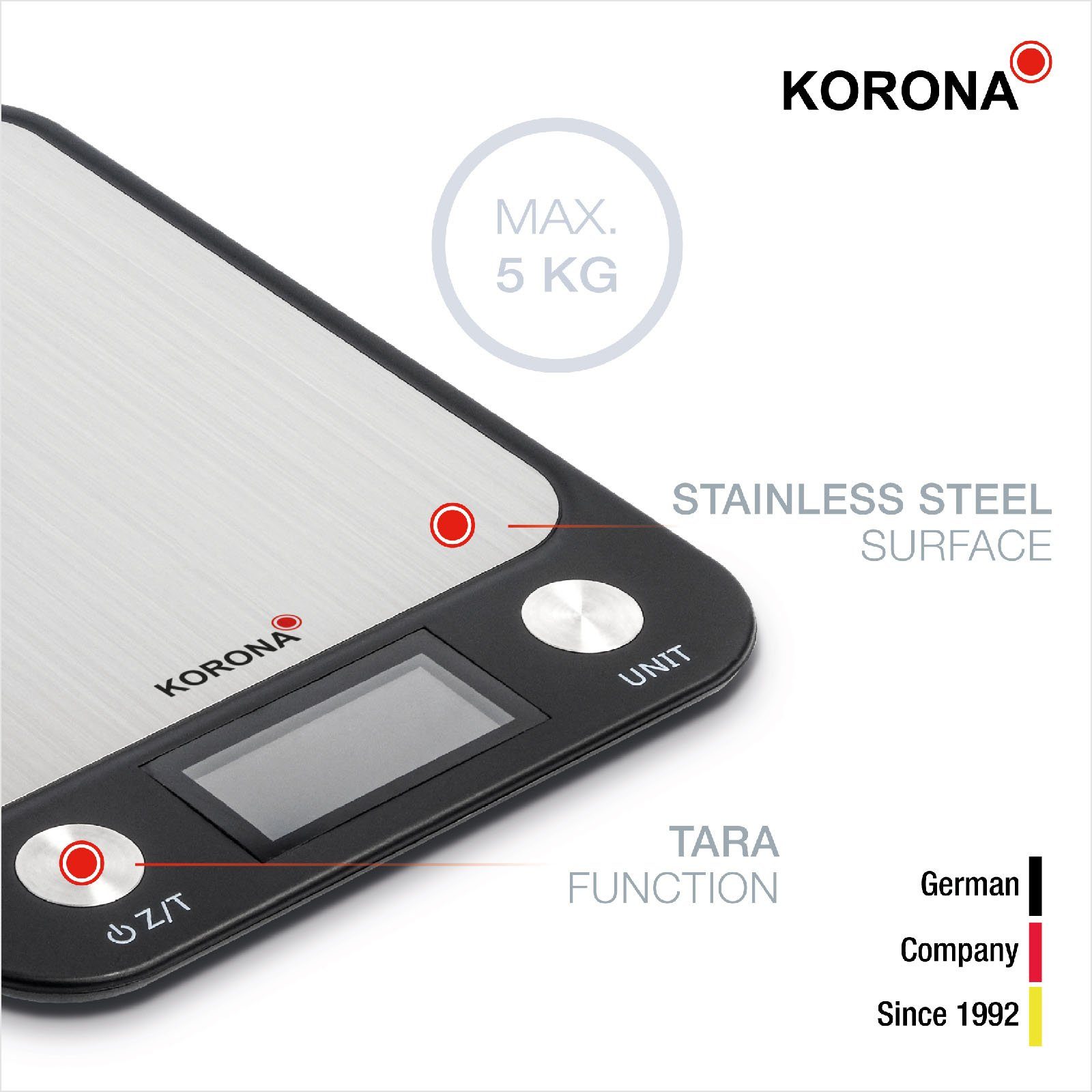 KORONA Küchenwaage LEA
