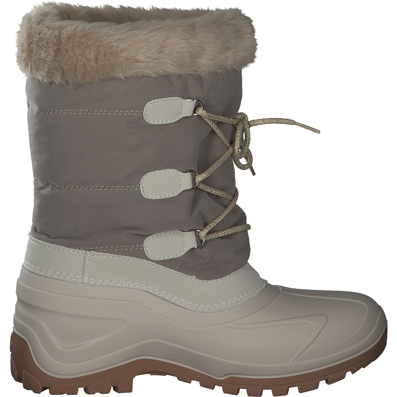 CMP Nietos Low 3Q78956, Winterstiefel, Damen, Beige