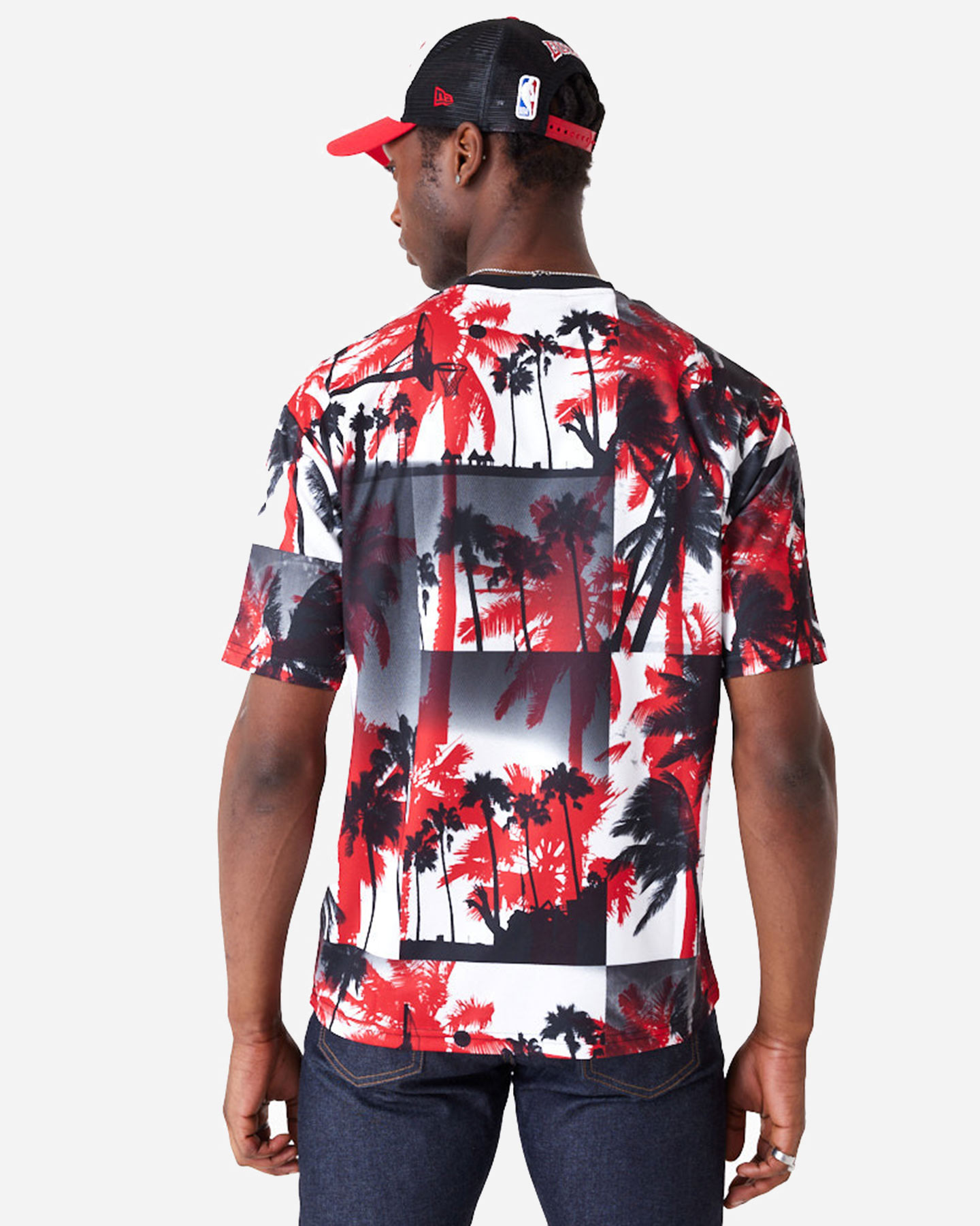 Tričko New Era Palm Tree Chicago Bulls M 60502576