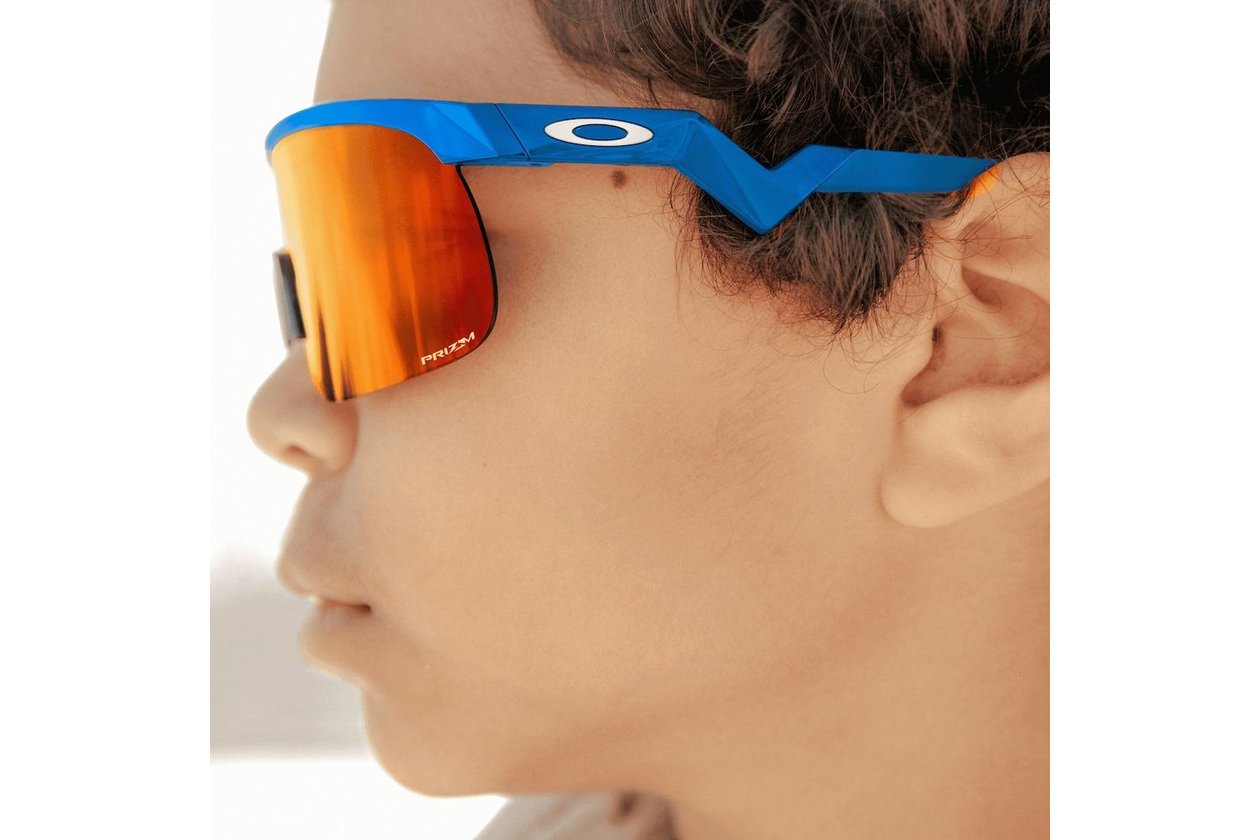 Oakley Resistor Polished White/Prizm Sapphire