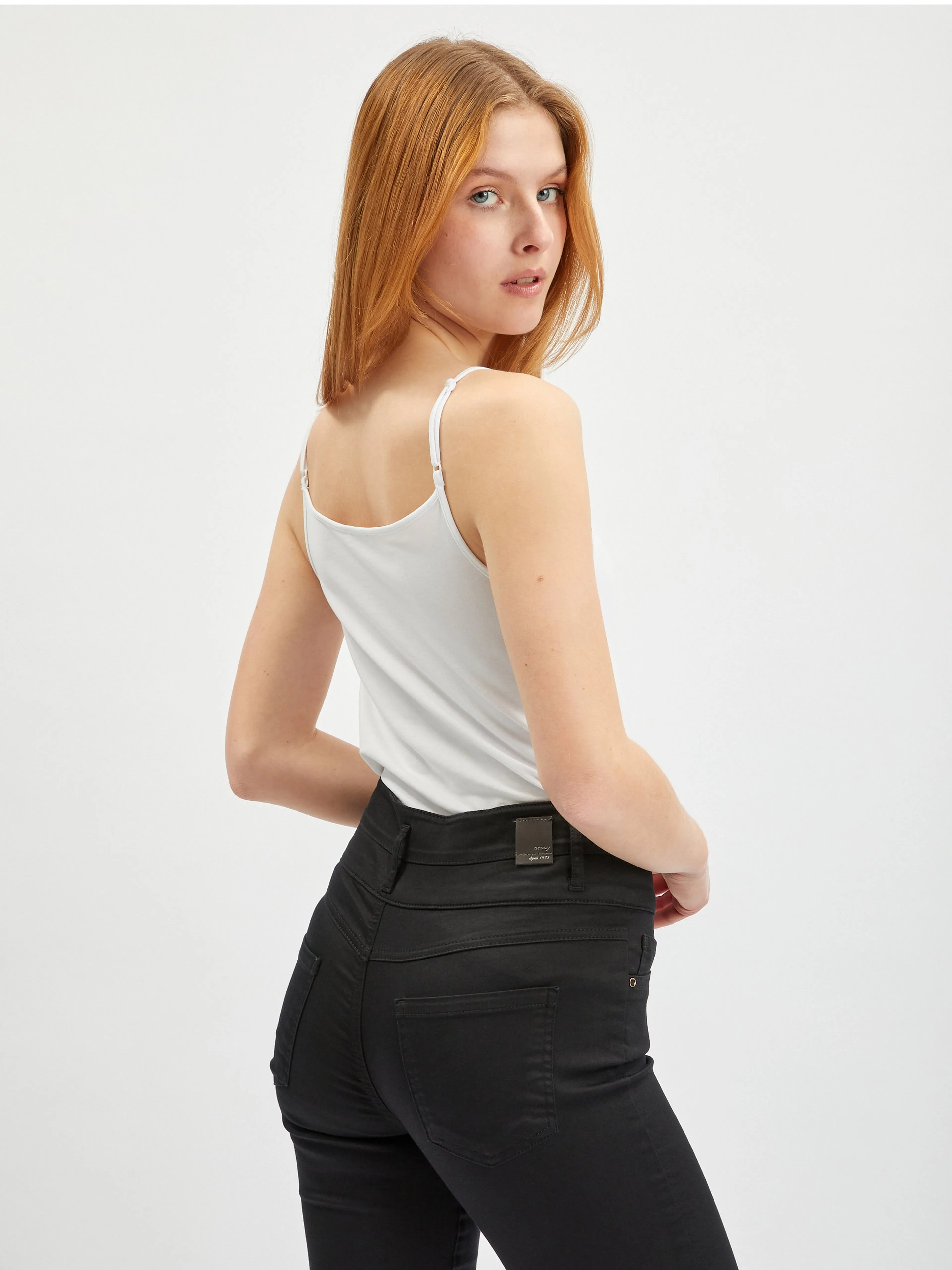 Schwarze Skinny-Fit-Hose für Damen ORSAY