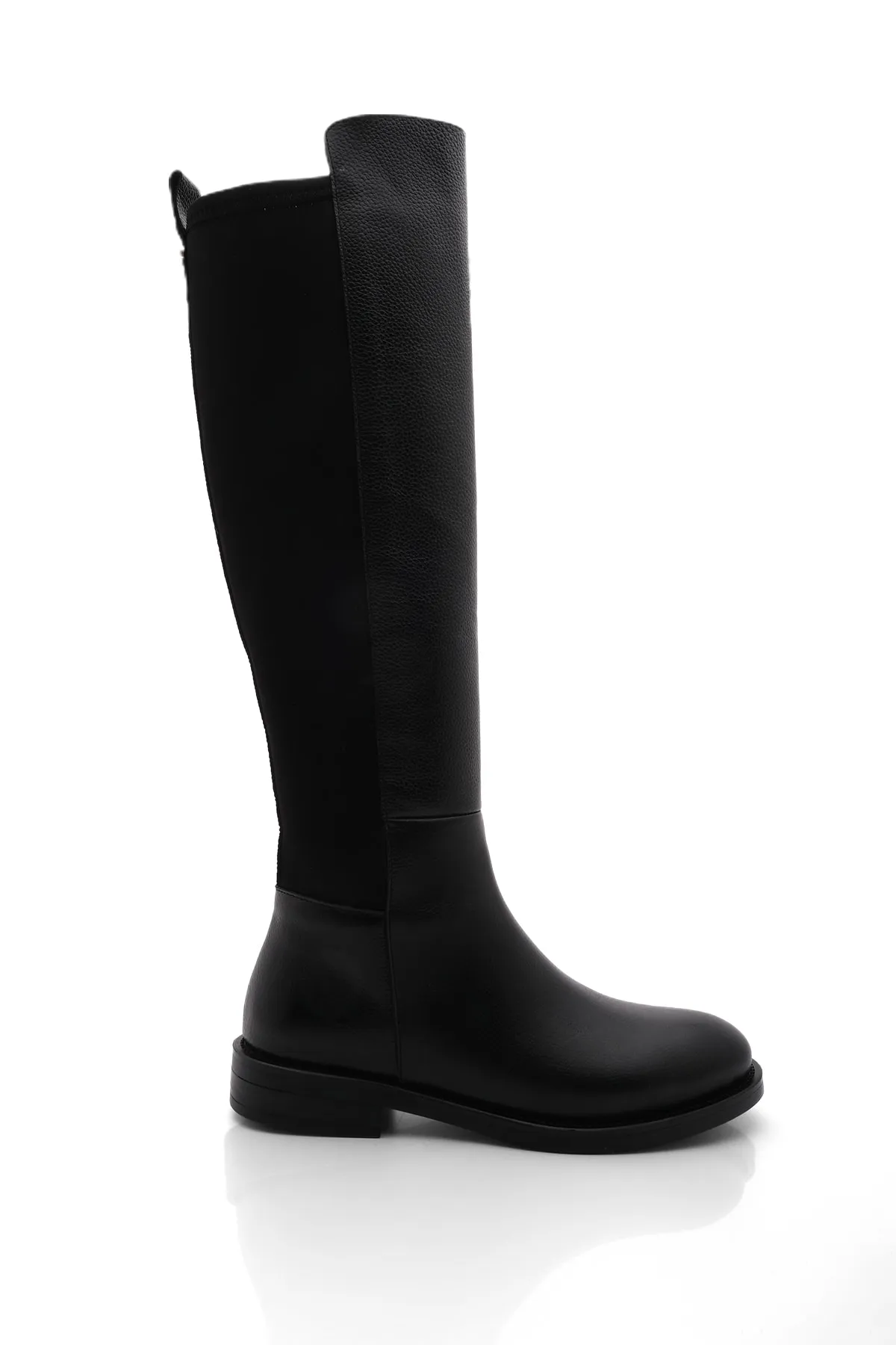 Marjin  Stiefel - Schwarz - Flacher Absatz