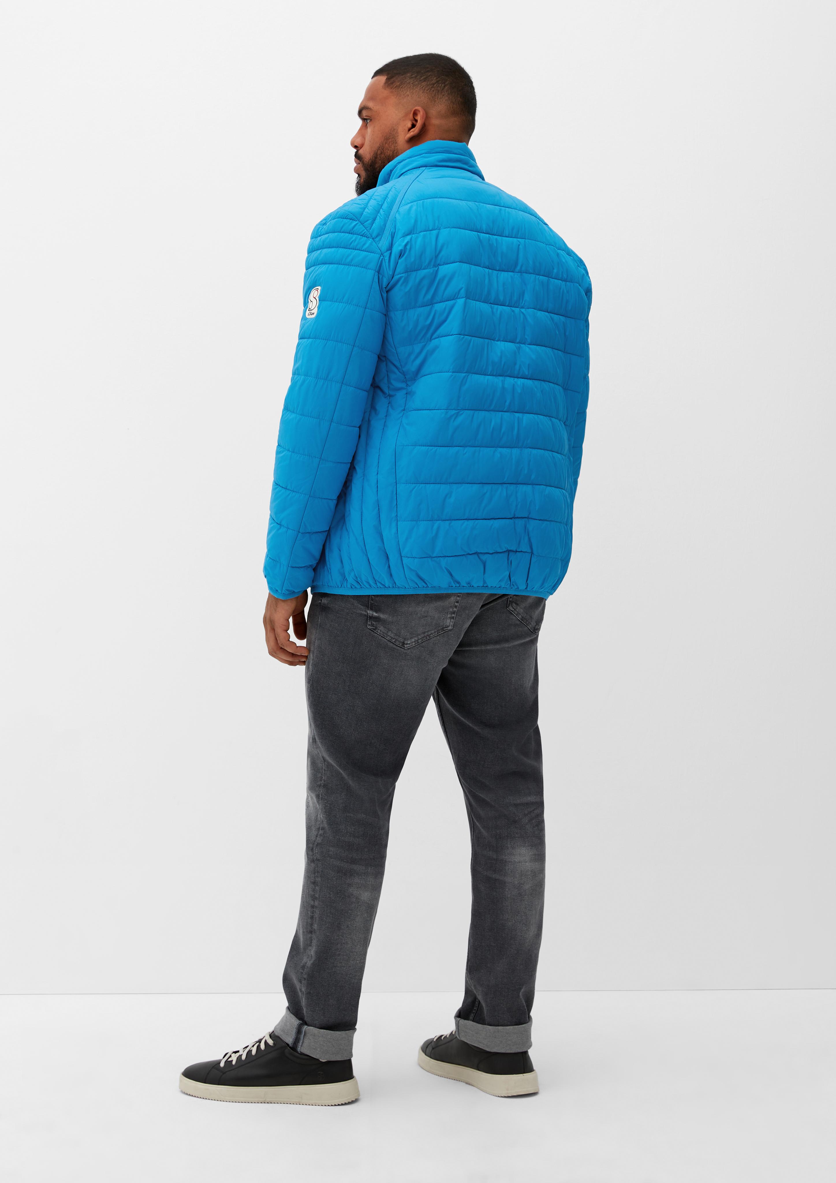 Steppjacke mit Logo-Applikation  2128199-6285
