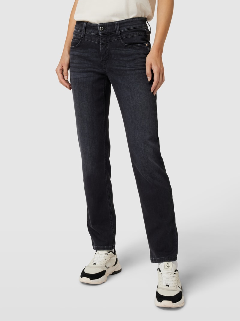 Jeans in verkürzter Passform Modell 'POSH' in schwarz