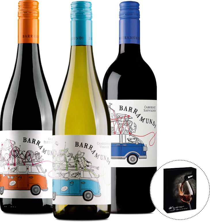 3er Wein-Geschenkbox Barramundi