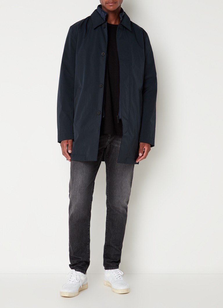 NN.07 Blake 8240 water-repellent parka with side pockets