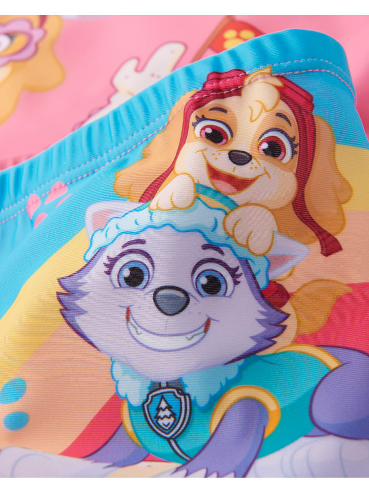 Paw Patrol Paw Patrol Schwimmset UV-Schutz 50  Badeanzug Set Oberteil und Hose Zweiteiler in rosa günstig kaufen