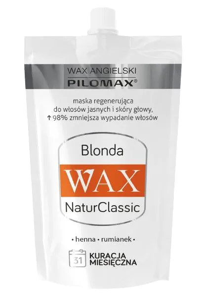 Vosak Ang Pilomax Natur Classic Blonda maska za kosu