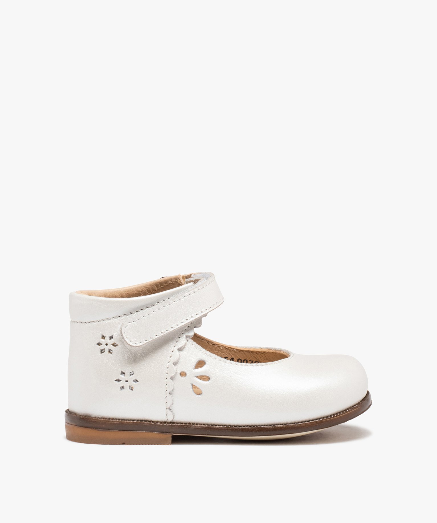 Babies premiers pas bébé fille dessus cuir uni – NA! or | GEMO