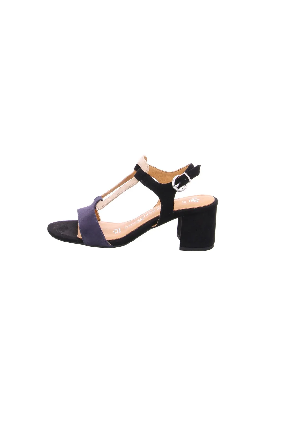 Franz Ferdinand  Sandalette - Schwarz - Flacher Absatz