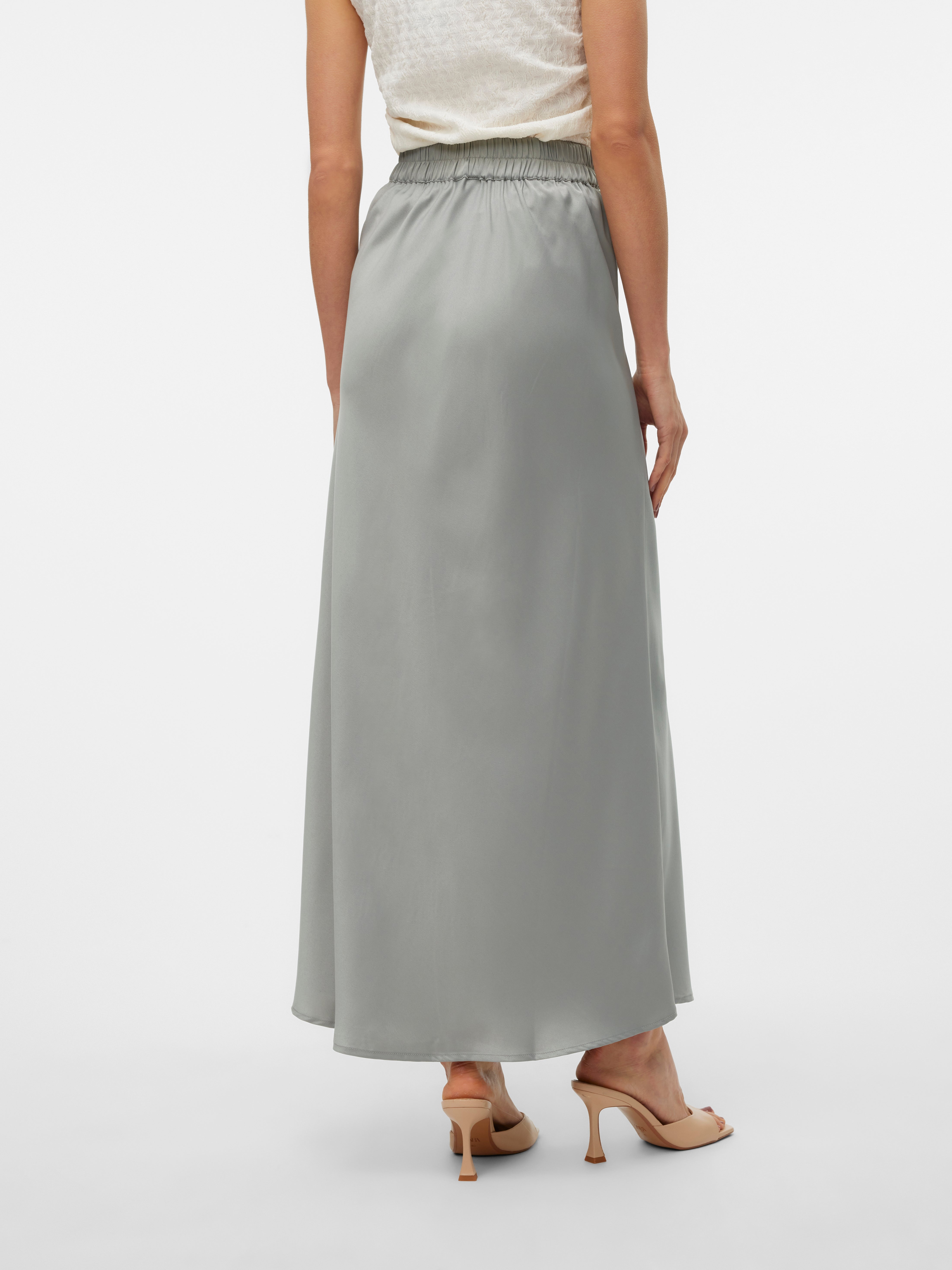 VMKLEO Hohe Taille Langer Rock