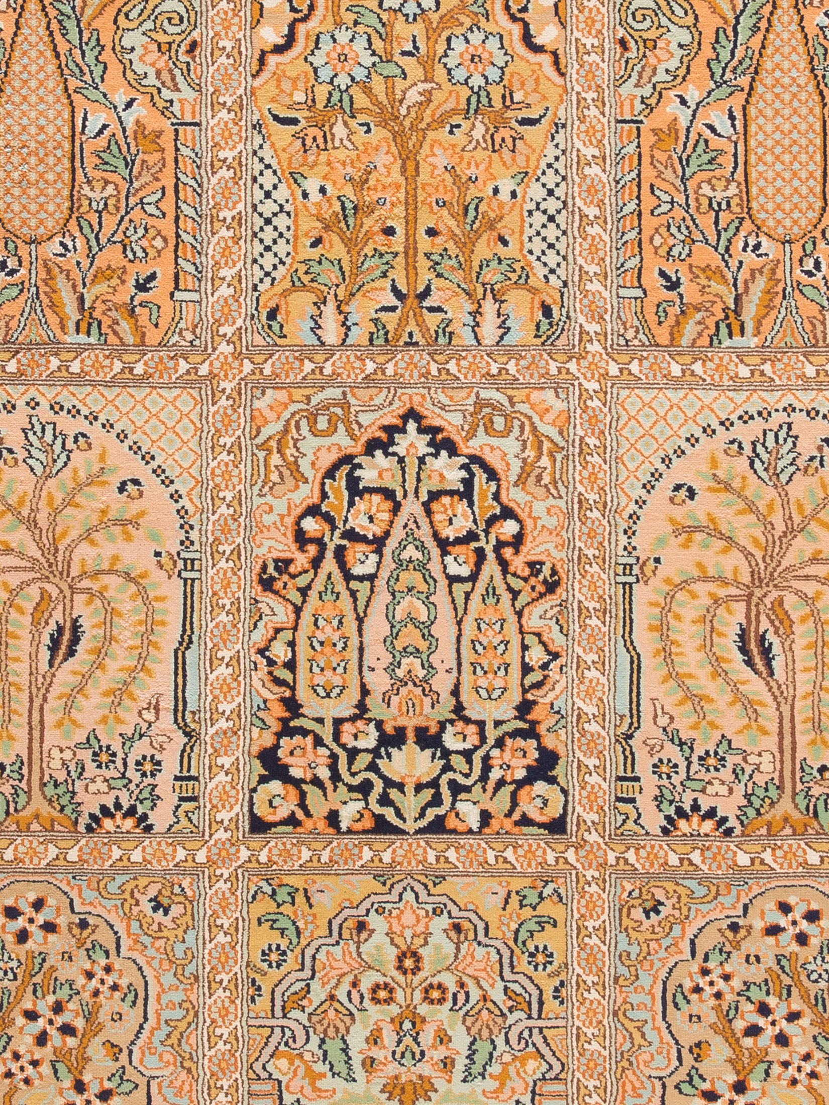 Kaschmir Seide 18/18 ca. 207 x 280 cm, Unikat / Einzelstück
