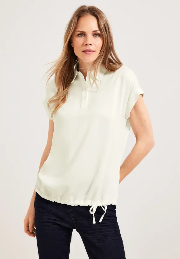 CECIL Materialmix Bluse