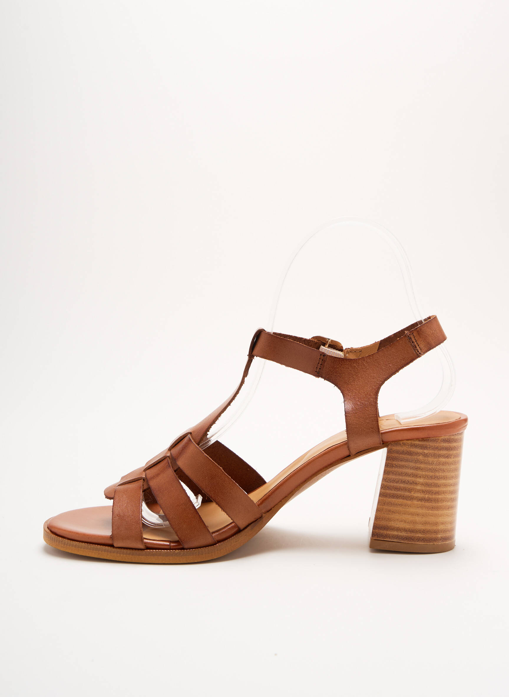 Aliwell Sandales Nu Pieds Femme couleur marron