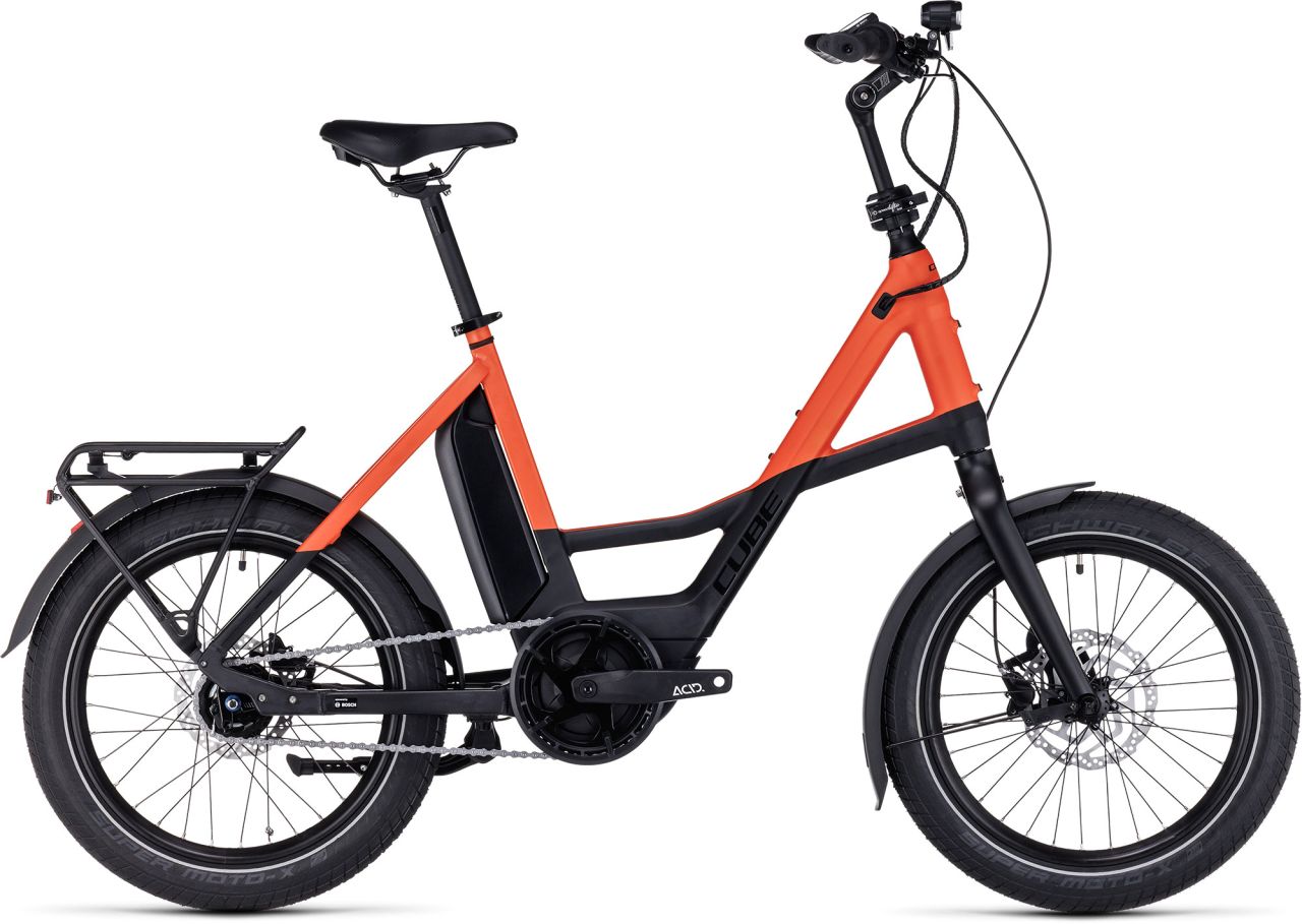 Cube Compact Hybrid 500 black´n´sparkorange kaufen | Bike-Discount
