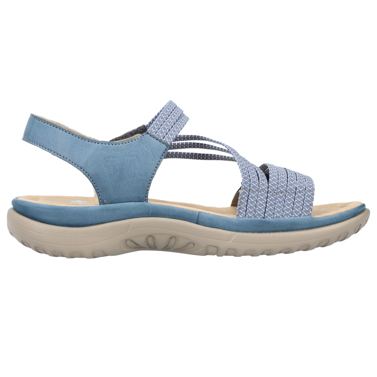 Rieker 64870 Sandale blau