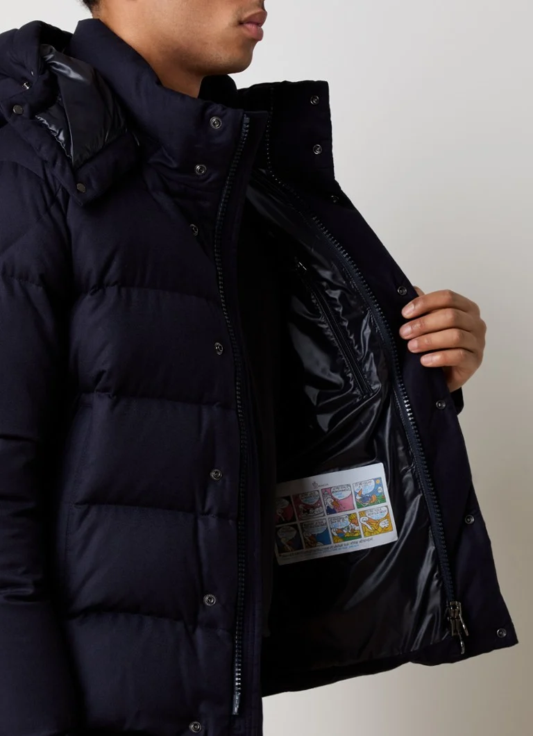 Moncler Vezere dūnu jaka no aitādas ar dūnu pildījumu
