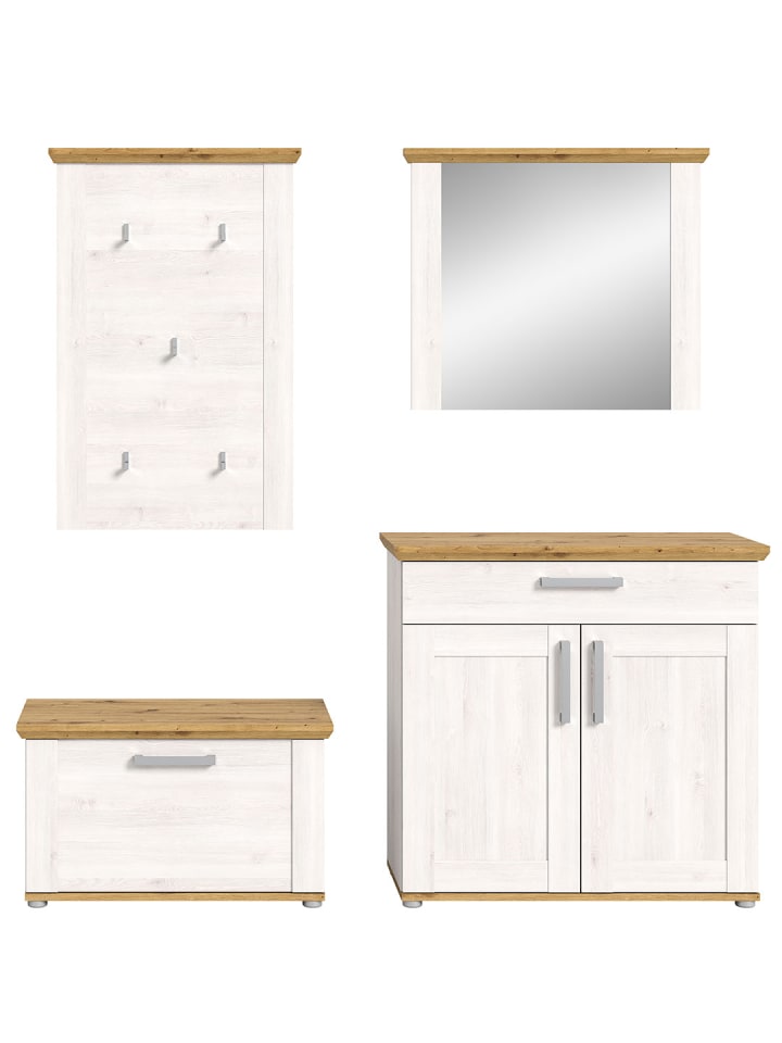 ebuy24 Garderobenmöbel Verona Lärche 183 x 37 cm günstig kaufen onesize