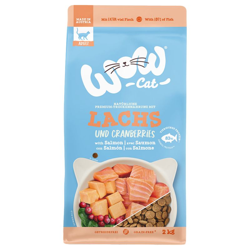 WOW Cat Adult mit Lachs zu TOP-Preisen
