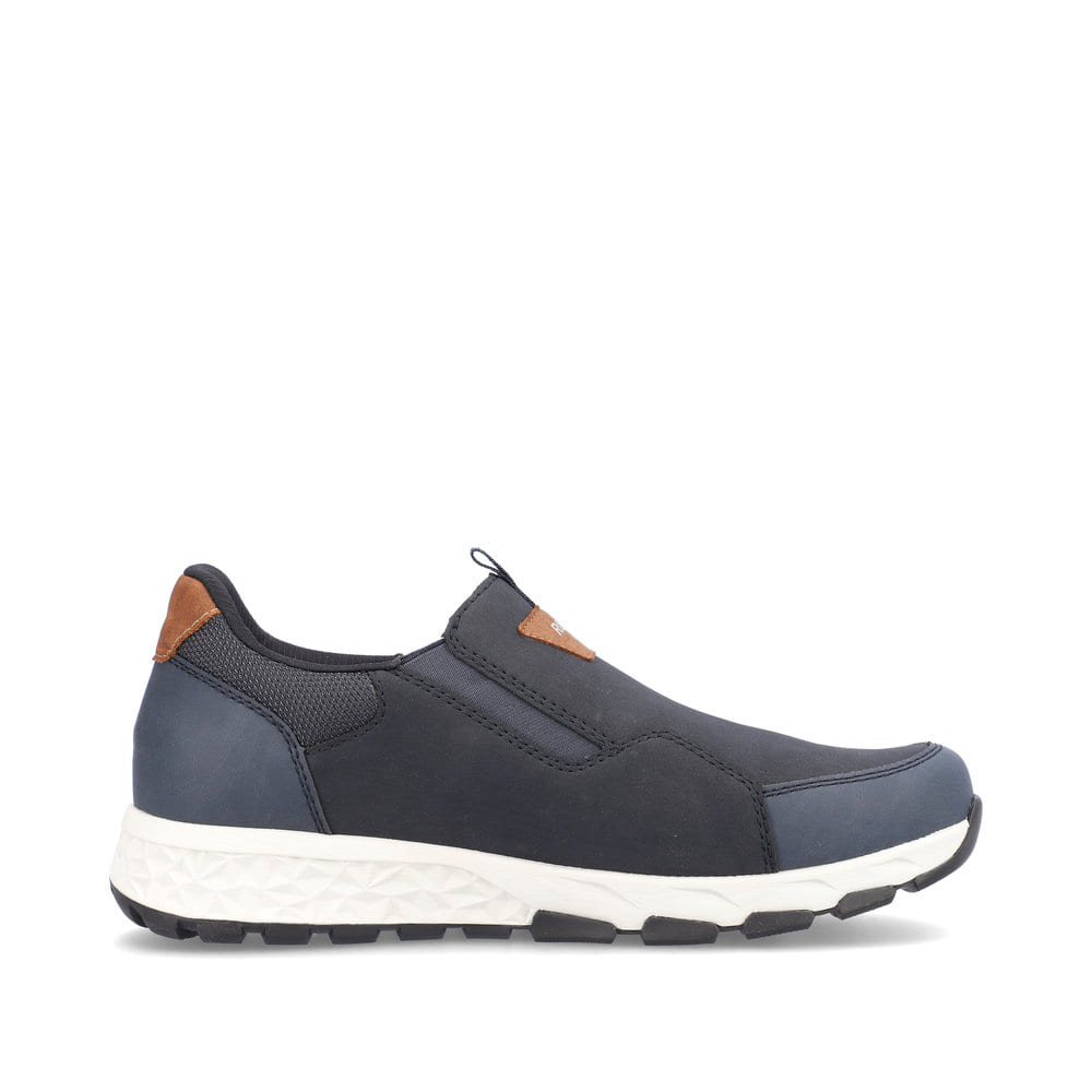 Rieker Herren Slipper marineblau