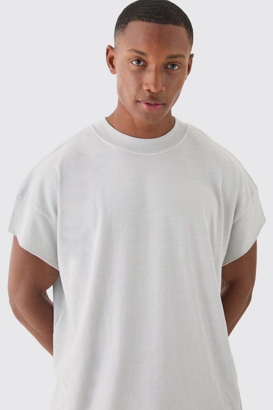 Oversize T-Shirt mit kurzen Ärmeln