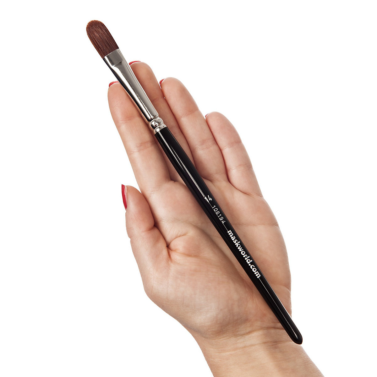 Profi Make-up Pinsel flach groß