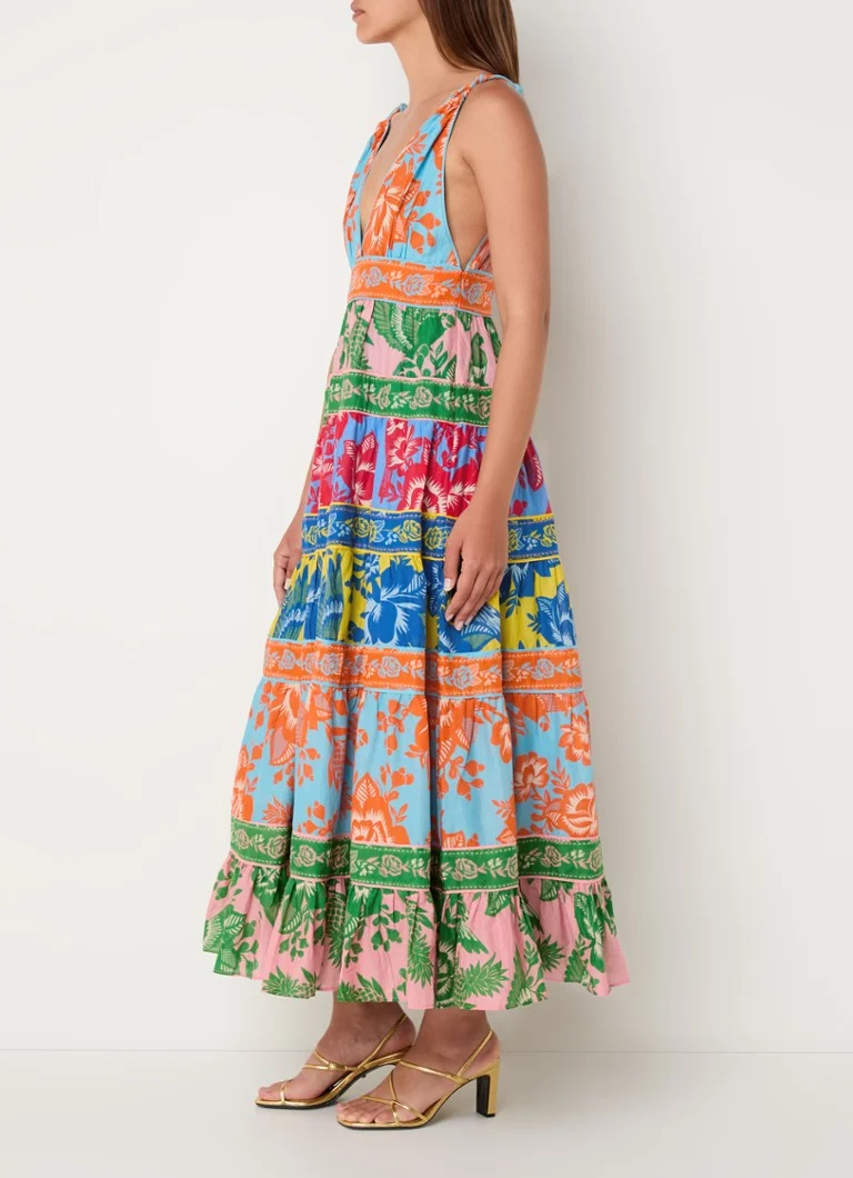 Vestido midi estampado de Farm Rio