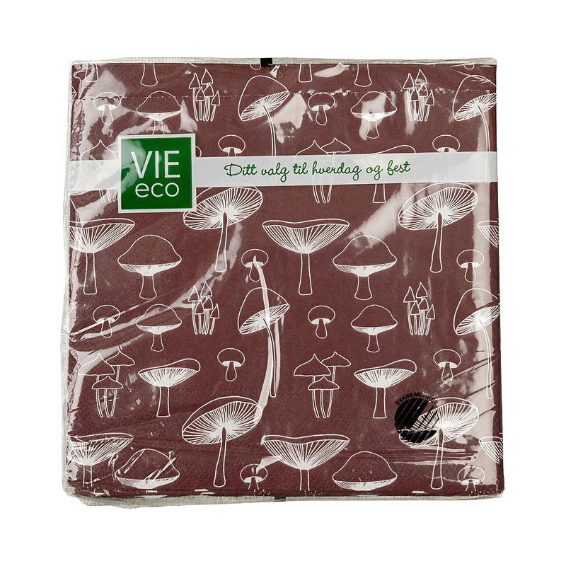 Vie Eco Servietter 20-pk 33x33 cm, Høst